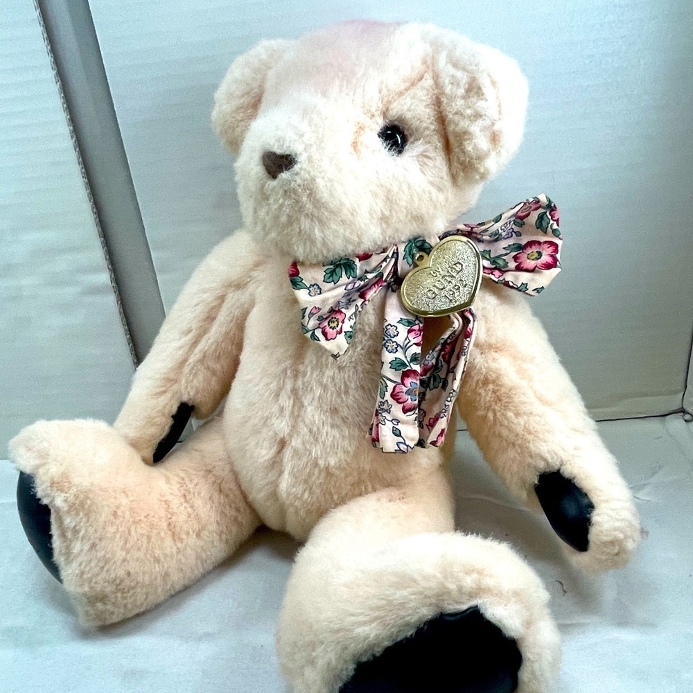 Vintage 1992 Gund Victoria secret Fluffy light pink Plush Collectible rare - Picture 6 of 14